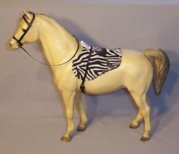 Zebra Print Bareback & Bridle